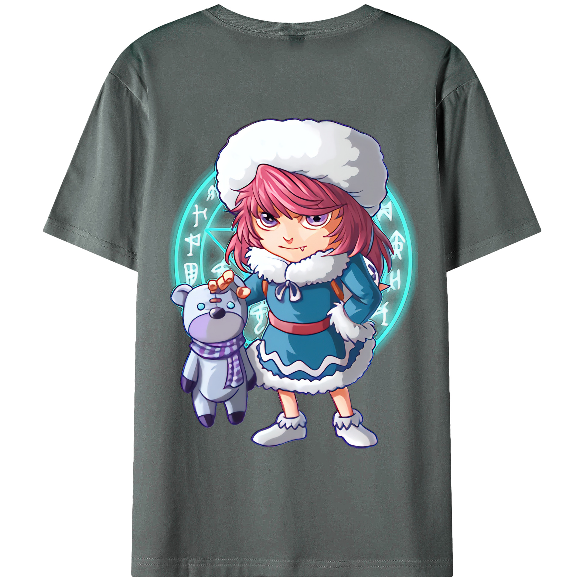 （画像用） リーグ・オブ・レジェンド League of Legends LOL 綿100％ メンズ半袖Tシャツ（バックプリント） 通気性